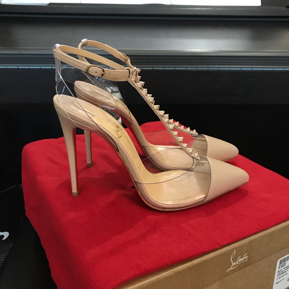 🚫SOLD🚫 Auth New Beautiful Auth Louboutin Spike - Picture 4 of 4